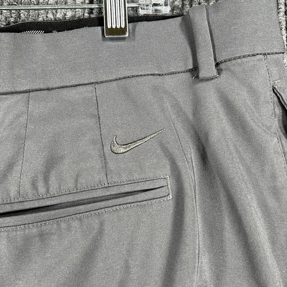 Nike Shorts Mens 40 Gray Chino Golf Dri Fit Casual Outdoor Lightweight - Picture 10 of 12